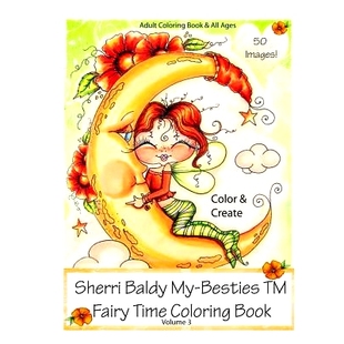 预订 Sherri Baldy My-Besties Fairy Time Coloring Book: 9780692690758