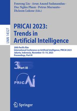 [预订]PRICAI 2023: Trends in Artificial Intelligence 9789819970247