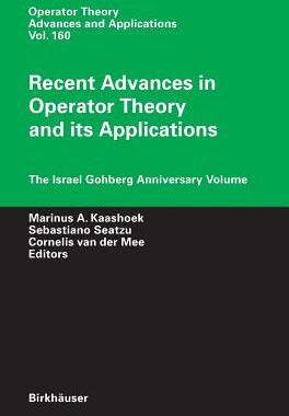 【预订】Recent Advances in Operator Theory and Its Applications