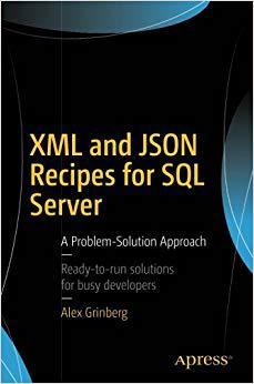 【预售】XML and JSON Recipes for SQL Server...