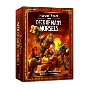 预订 Heroes’ Feast: The Deck of Many Morsels: 50 Cards for Conjuring Snacks, Libations, and Sweets: 9780593580738