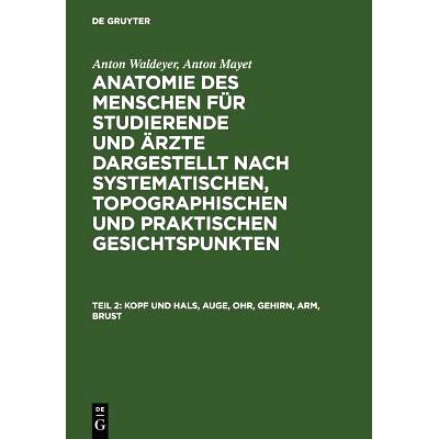 预订 Kopf und Hals, Auge, Ohr, Gehirn, Arm, Brust: 9783111064451