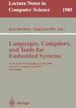 【预订】Languages, Compilers, and Tools for Embedded Systems