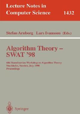 【预订】Algorithm Theory - SWAT’98