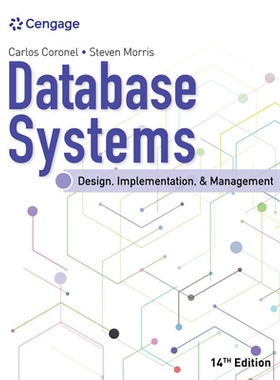 预订 Database Systems: Design, Implementation, & Management 数据库系统: 9780357673034