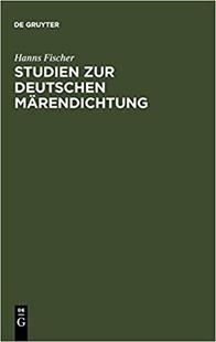 预订 Märendichtung Studien deutschen 9783484104617 zur