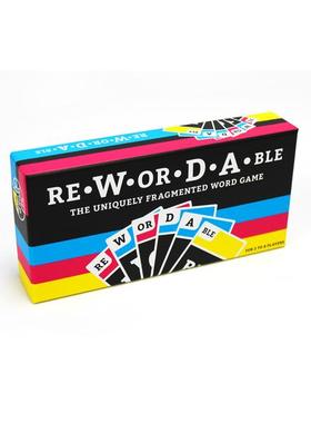 预订 Rewordable Card Game: The Uniquely Fragmented Word Game可重写的卡牌游戏：独特的碎片化文字游戏: 9781524761134