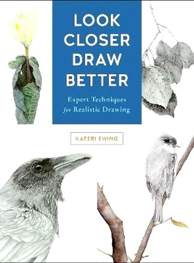 预订 Look Closer, Draw Better: Expert Techniques for Realistic Drawing 近看，画得更好：现实绘画的专家技术: 9781631596223