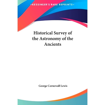 预订 Historical Survey of the Astronomy of the Ancients: 9781161413434
