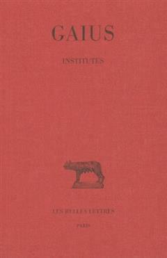 [预订]Gaius, Institutes 9782251010960
