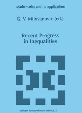 【预订】Recent Progress in Inequalities
