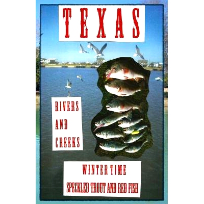 预订 Texas Rivers and Creeks: Winter Time - Speckled Trout and Red Fish: 9781500359638