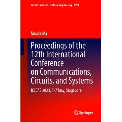 ICCCAS 2023, 5&ndash;7 May, Singapore