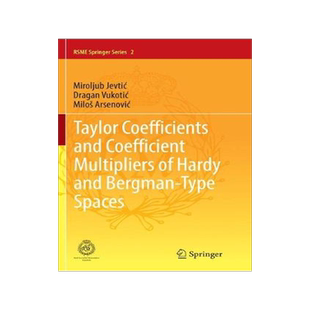 预订 Taylor Coefficients and Coefficient Multipliers of Hardy and Bergman-Type Spaces