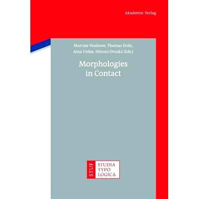 预订 Morphologies in Contact: 9783050057019