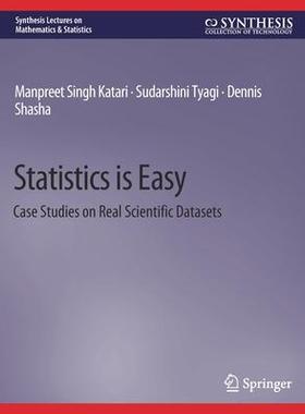 预订 Statistics Is Easy: Case Studies on Real Scientific Datasets