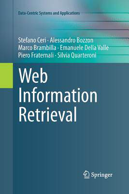 【预订】Web Information Retrieval