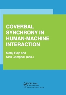 【预订】Coverbal Synchrony in Human-Machine Interaction