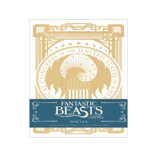 神奇动物在哪里：美国魔法国会笔记本 哈利波特周边 英文原版 Fantastic Beasts and Where to Find Them: Macusa Ruled Journal