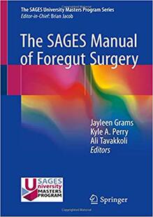 【预售】The SAGES Manual of Foregut Surgery