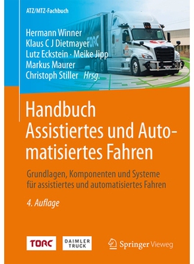 预订 Handbuch Assistiertes und Automatisiertes Fahren, 2 Teile: Grundlagen, Komponenten und Systeme für assistiertes un
