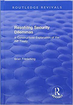 【预售】Resolving Security Dilemmas