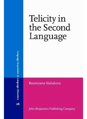 预订 Telicity in the Second Language.: 9789027224941
