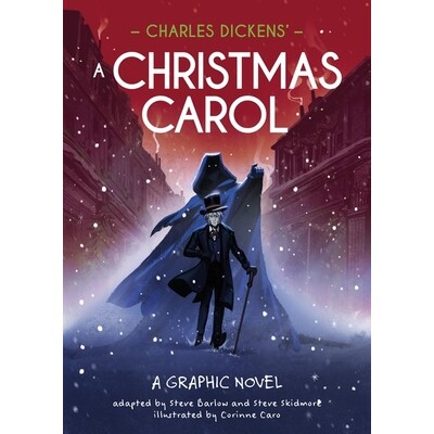 预售 圣诞颂歌 世界文学经典图像小说系列 A Christmas Carol 查尔斯·狄更斯 Charles Dickens Classics in Graphics系列 漫画改