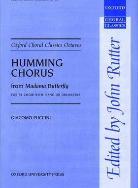 【预订】Humming Chorus from Madama Butterfly