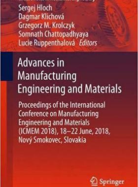 【预售】Advances in Manufacturing Engineerin...