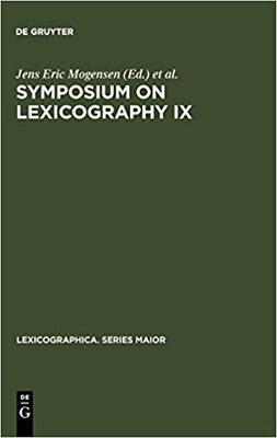 【预订】Symposium on Lexicography IX 9783484391031
