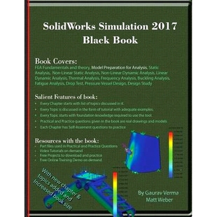 SolidWorks Book Simulation Black 9780995097483 2017 预订