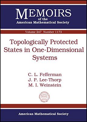 【预售】Topologically Protected States in One-Dimensional Systems