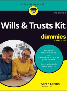 预订 Wills & Trusts Kit for Dummies: 9781394416615