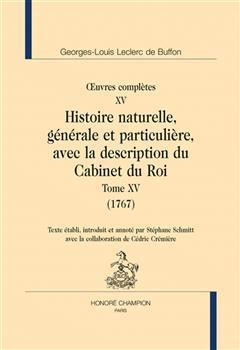 [预订]Oeuvres complètes Volume 15 Histoire naturelle, générale et particulière, avec la description du 9782745354518