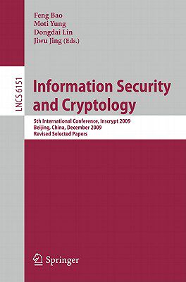 【预订】Information Security and Cryptology