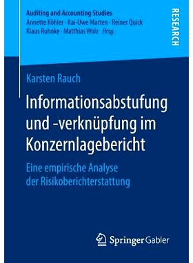 预订 Informationsabstufung und -verknüpfung im Konzernlagebericht: 9783658270704
