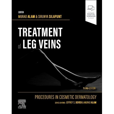 预订 Procedures in Cosmetic Dermatology Series Treatment of Leg Veins 美容皮肤科系列手术:腿部静脉曲张的治疗 97804432501