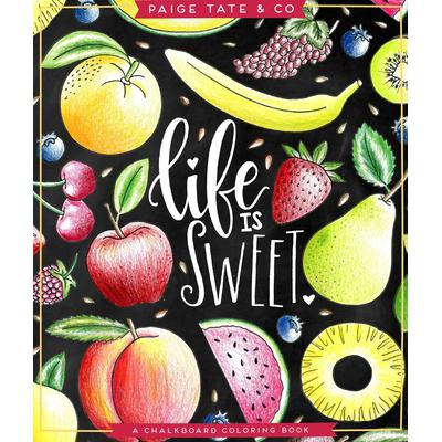 预订 Life Is Sweet: An Adult Coloring Book生活很甜蜜:成人图画书: 9781944515423