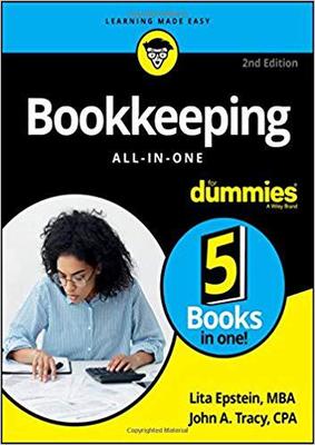现货Bookkeeping All In One For Dummies, 2E