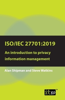 【预订】Iso/Iec 27701: 2019: An introduction to privacy information management