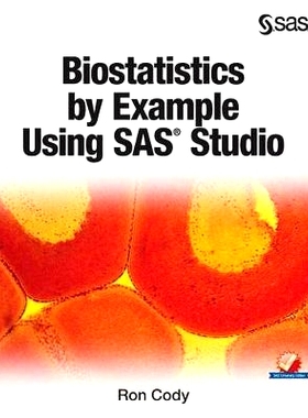 预订 Biostatistics by Example Using SAS Studio: 9781629603285