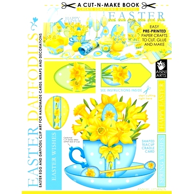 预订 Easter Daffodils Cut-n-Make Book: Easter Egg and Daffodil Clip Art for Handmade Cards, Wraps and Decorations: 97895