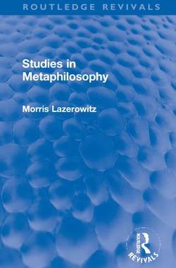 [预订]Studies in Metaphilosophy 9781032049618
