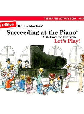 预订 Succeeding at the Piano, Theory & Activity Book - Preparatory (2nd Edition): 9781619281578