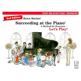 预订 Succeeding at the Piano, Theory & Activity Book - Preparatory (2nd Edition): 9781619281578