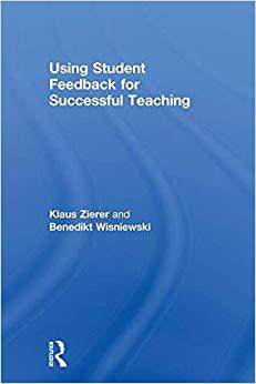 【预售】Using Student Feedback for Successful Teaching