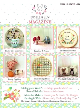 预订 Bustle & Sew Magazine Issue 51: March 2015: 9781508643586