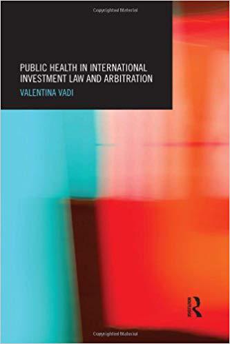 【预售】Public Health in International Investment Law and Arbitration