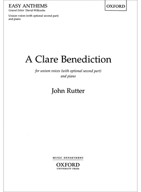预订 A Clare Benediction 清晰的祝福: 9780193420717